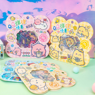 İ��PET�N���� QQ����С�֫Fϵ�� �ɐ۲宋DIY���~�ز��b��N 6��