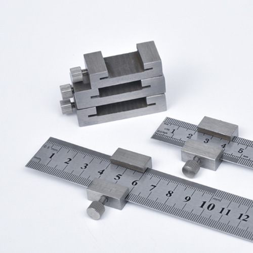 Wholesale thickened steel ruler positioning block limit ruler multi-functional high-precision stainless steel ruler scale woodworking ruler