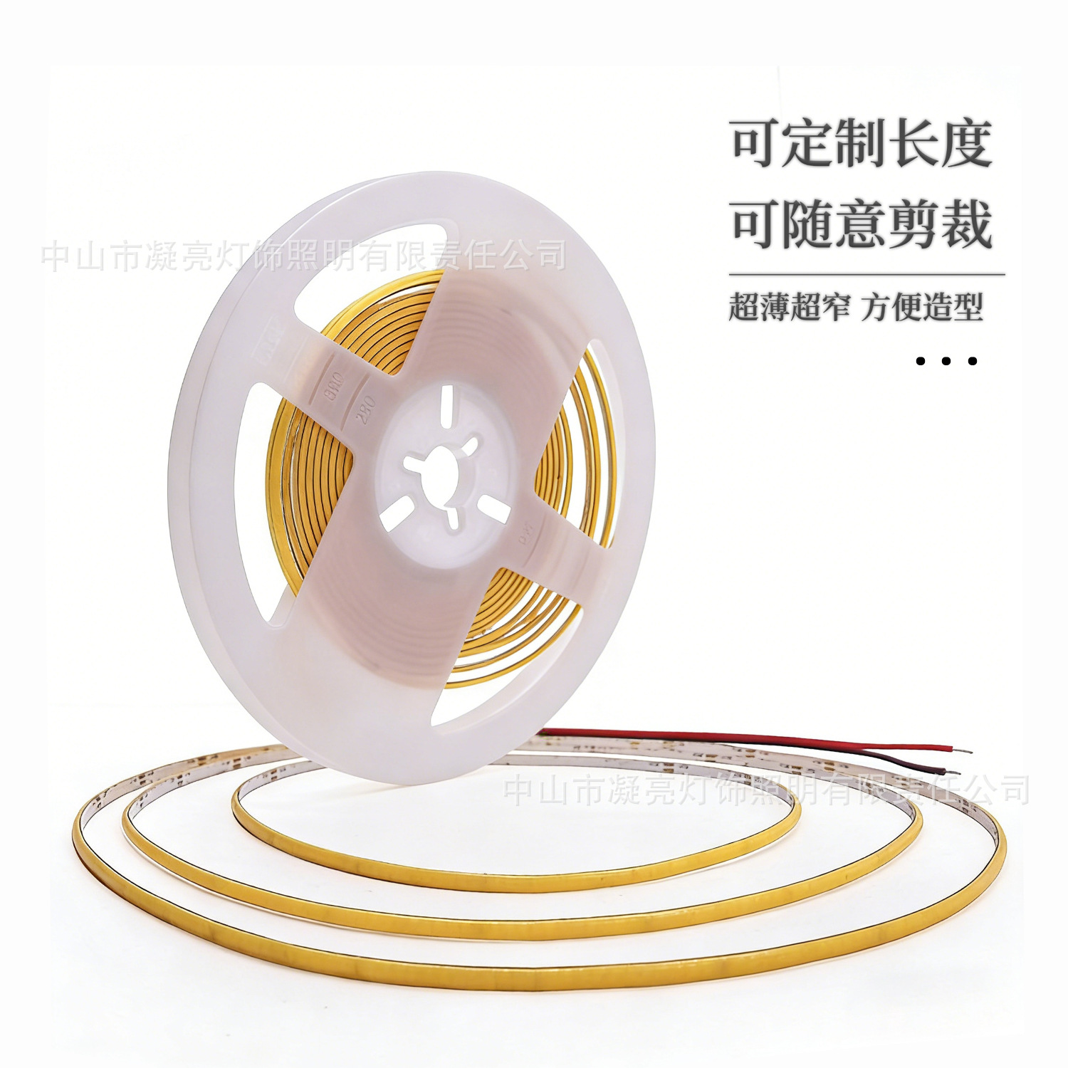 Cob lámpara de baja tensión 5v interfaz USB ultrafina 5mm adhesivo flexible barra de lámpara suave incrustada LED lámpara lineal