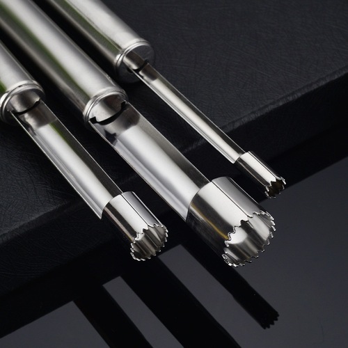 Home stainless steel fruit core remover hawthorn red date pith remover apple core removal tool pear hole digging tool