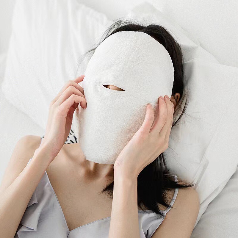 2022 New Hot Compress Coral Velvet Absorbent Facial Towel, Skin-Friendly Facial Care, No Odor, Moisturizing and Soft