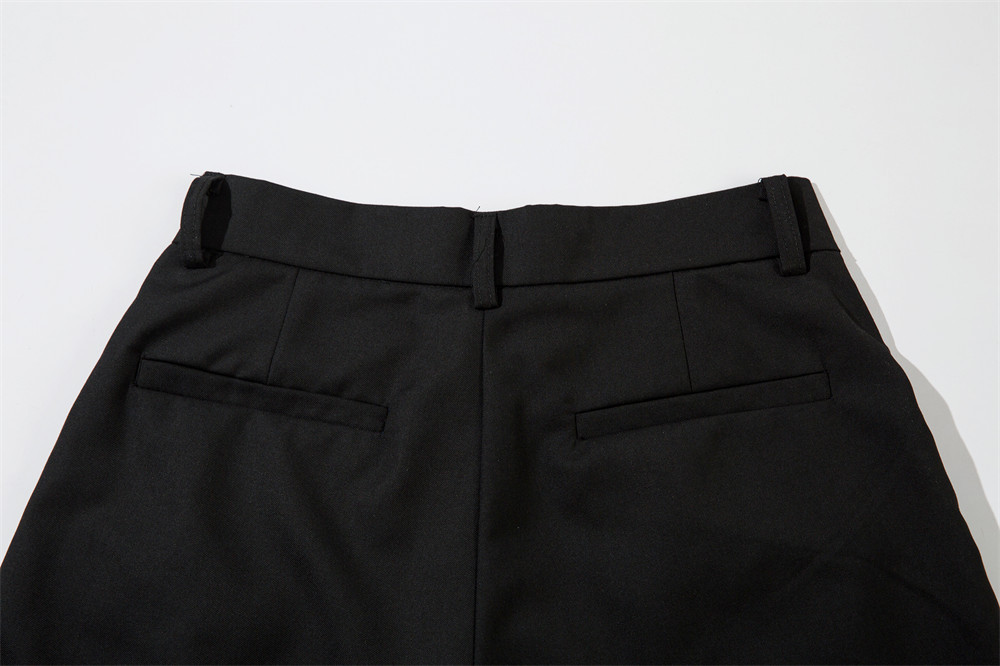 Men's Clothing Casual Suit Set Trendy High Street Single Breasted Two Button Suit Jacket Loose Pleated Wide Leg Suit Pants_voghion.com