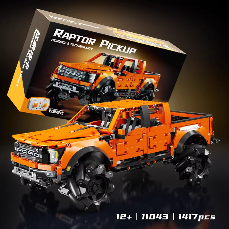 Bloques de Construcción de Camioneta Raptor 11043 de Plástico ABS, DIY, para Niños image 5
