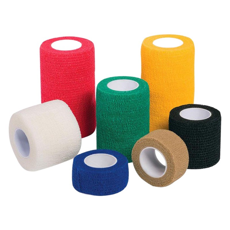 Non-woven Elastic Pet Bandage Self-adhesive Bandage Tattoo Skin Color Sports Finger Wrist Fixed Protective Bandage