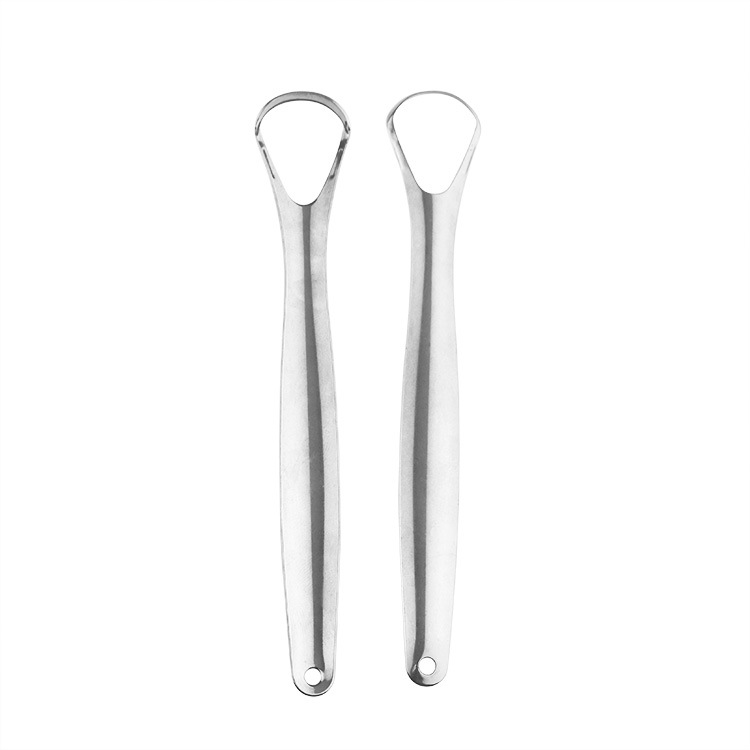 Manufacturer stainless steel tongue scraper U-shaped tongue coating…