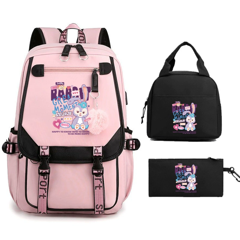 Backpack, cute capacious ultra light shoulder bag, spine protection