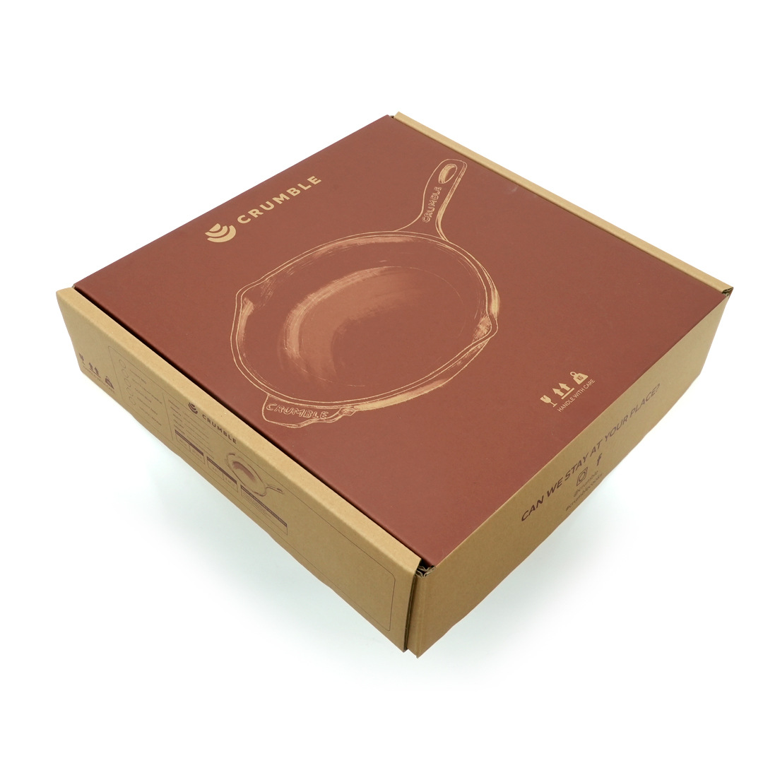 红色黄色双排色飞机盒包装