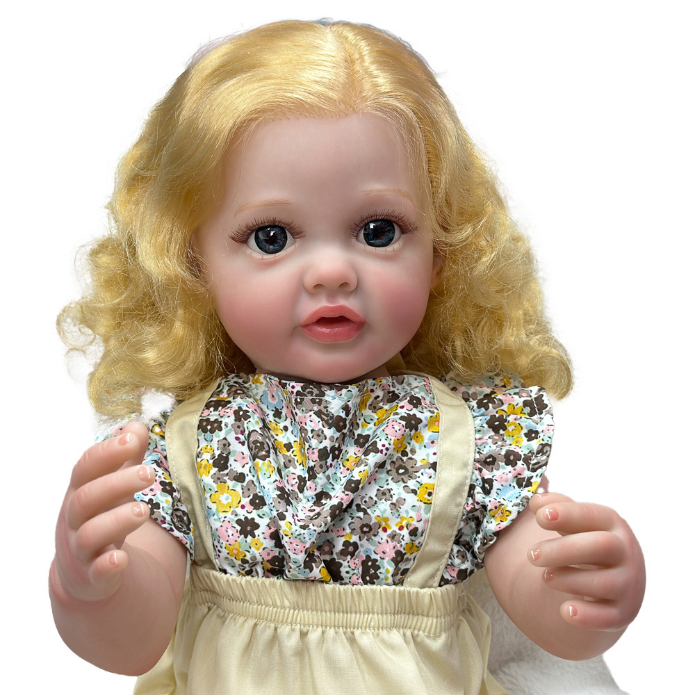 Regalos pesados de cabello largo transfronterizo bebé muñeca de lavado de agua muñeca calmante simulación de vacaciones cambiarse de niña