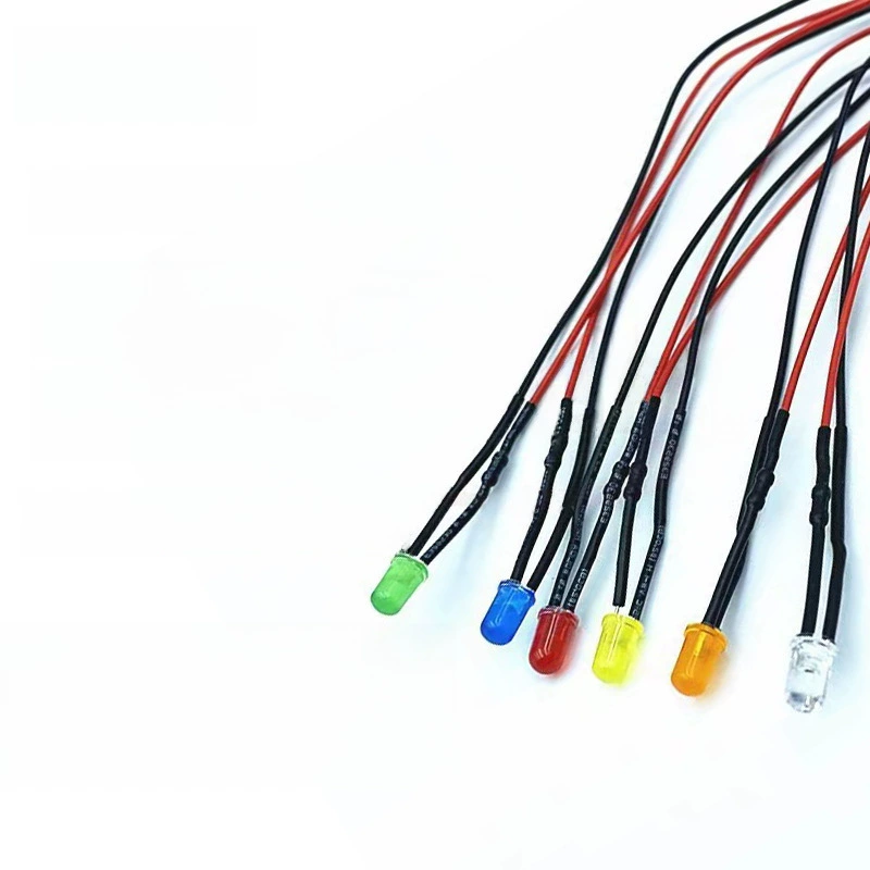 LED индикатор, 12В, 5мм, 5мм
