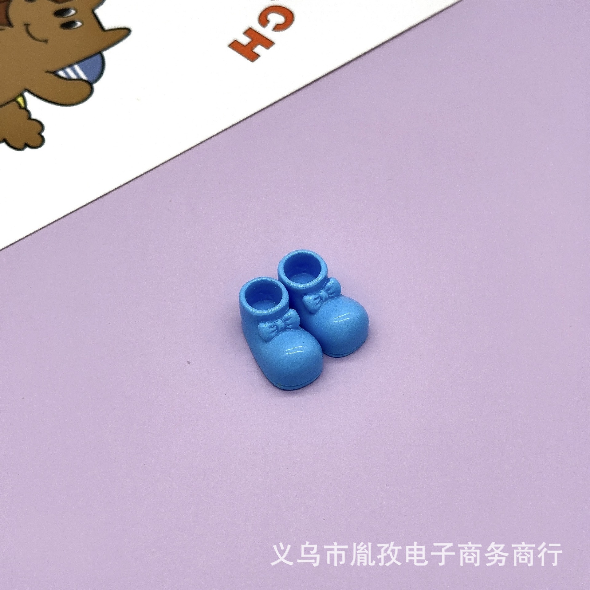 Resina coreana zapatos de arco DIY zapatos pequeños accesorios de juguetes de pelo caja de teléfono celular pegatinas de refrigerador pegatinas manuales