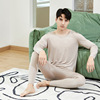 Real silk pajamas new pattern Socket T-shirts Long sleeve trousers Two piece set leisure time comfortable mulberry silk Home Furnishings suit