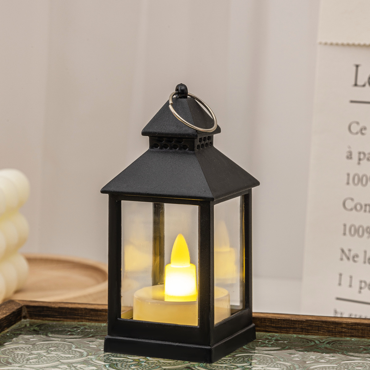 미니 네모퉁이 바람등 [블랙]