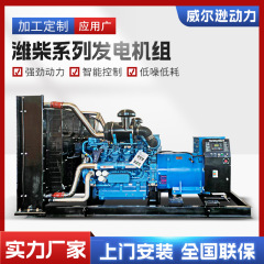 200kw500kw800kw1000kw潍柴发电机组养殖场医院酒店柴油发电机组