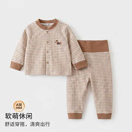 【清仓抢购】保暖套装德绒婴儿哈衣爬服睡衣秋冬季
