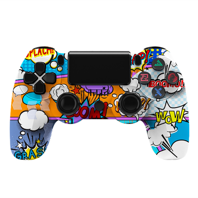 Control Inalámbrico de Juego P4 PC360 PS3 de ABS con Vibración, Luz RGB para PC y PS4