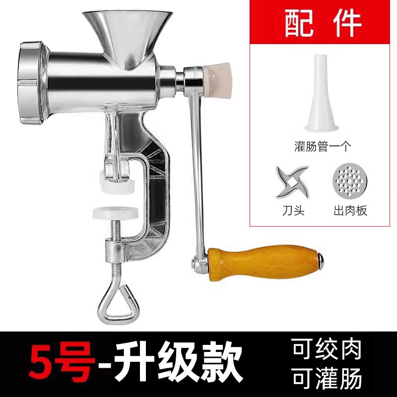 Máquina de llenado de salchichas, máquina de enema doméstica, máquina de enema de carne picada manual, herramienta de embalaje de salchichas, máquina de envasado de salchichas en latas