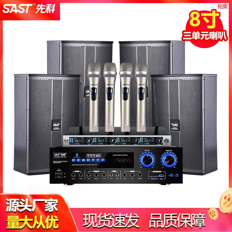 先科会議室音響セット壁掛け式スピーカーホームシアターktv音響セット舞台スピーカー|undefined