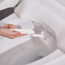 厂家直供1051带底座厕所刷 吸盘马桶刷内侧 坐便刷弯头清洁刷