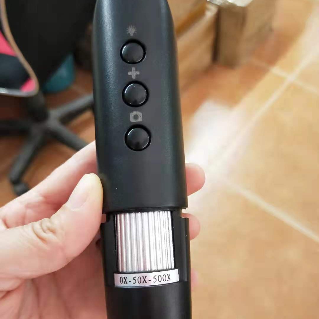 Wireless digital electronic handheld microscope