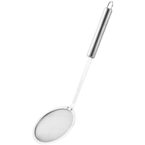 Stainless Steel Filter Mesh Set: Ultra-Fine Strainer for Soy Milk, Juice, and Small Bowls—Perfect for Household Kitchens, Ideal for Skimming Oil Residue or Using as a Colander
