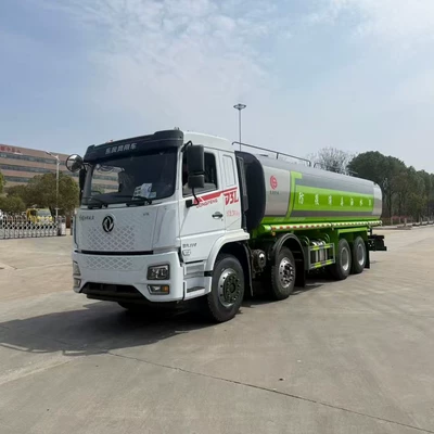 Howo 30-Ton Large-Scale Landscaping Spray Truck, Insulated Water Tanker, 304 Stainless Steel Water Truck, Fire-Fighting Vehicle