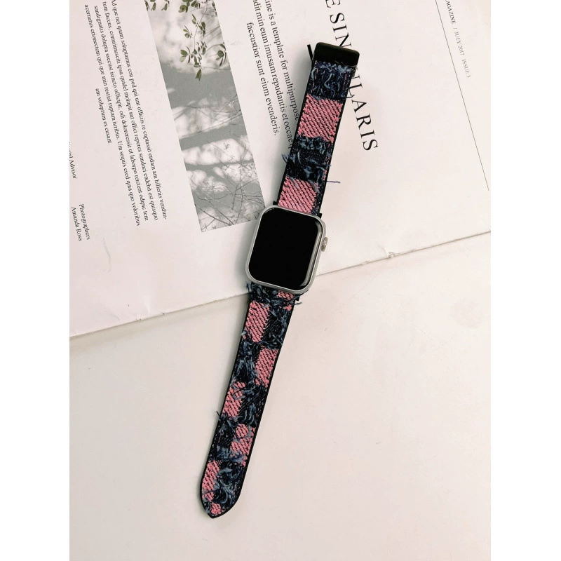 Подходит для ремешка Apple Watch iwatch старые джинсовые кисточки наручные часы 10-го поколения Apple Watch9876543
