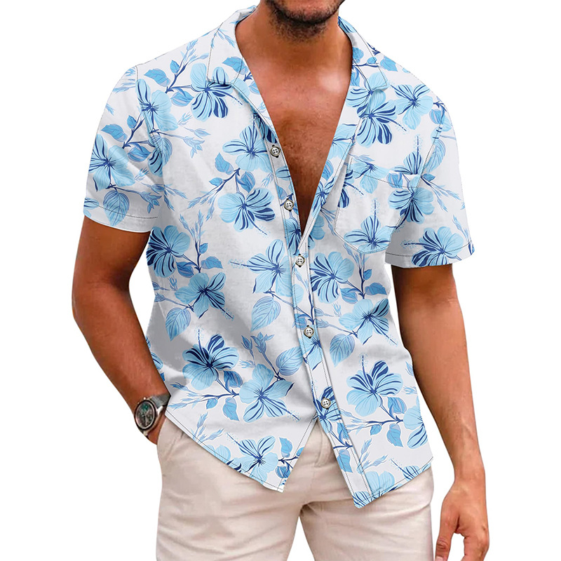 SKU-12-White Light Blue Flor