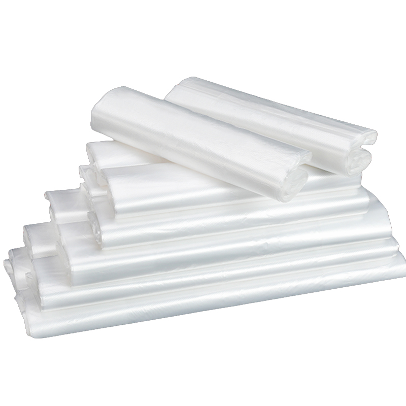 食品塑料袋超市手提袋外卖打包袋一次性透明方便袋家用加厚食品级