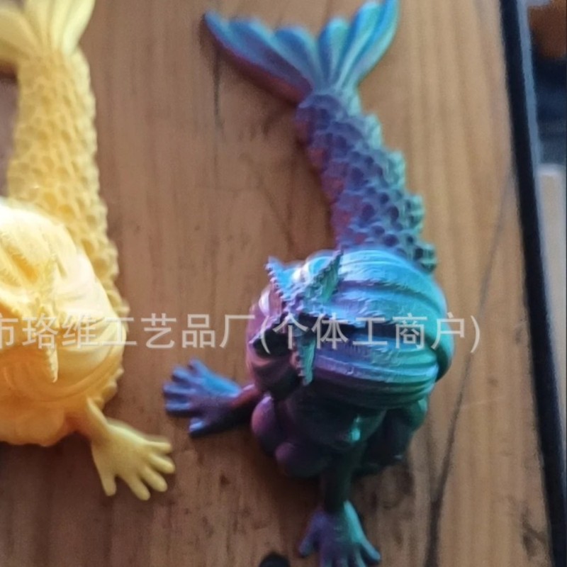 3d打印美人鱼可动关节可爱儿童玩具礼物模型摆件爱丽儿精美卡通酷|undefined