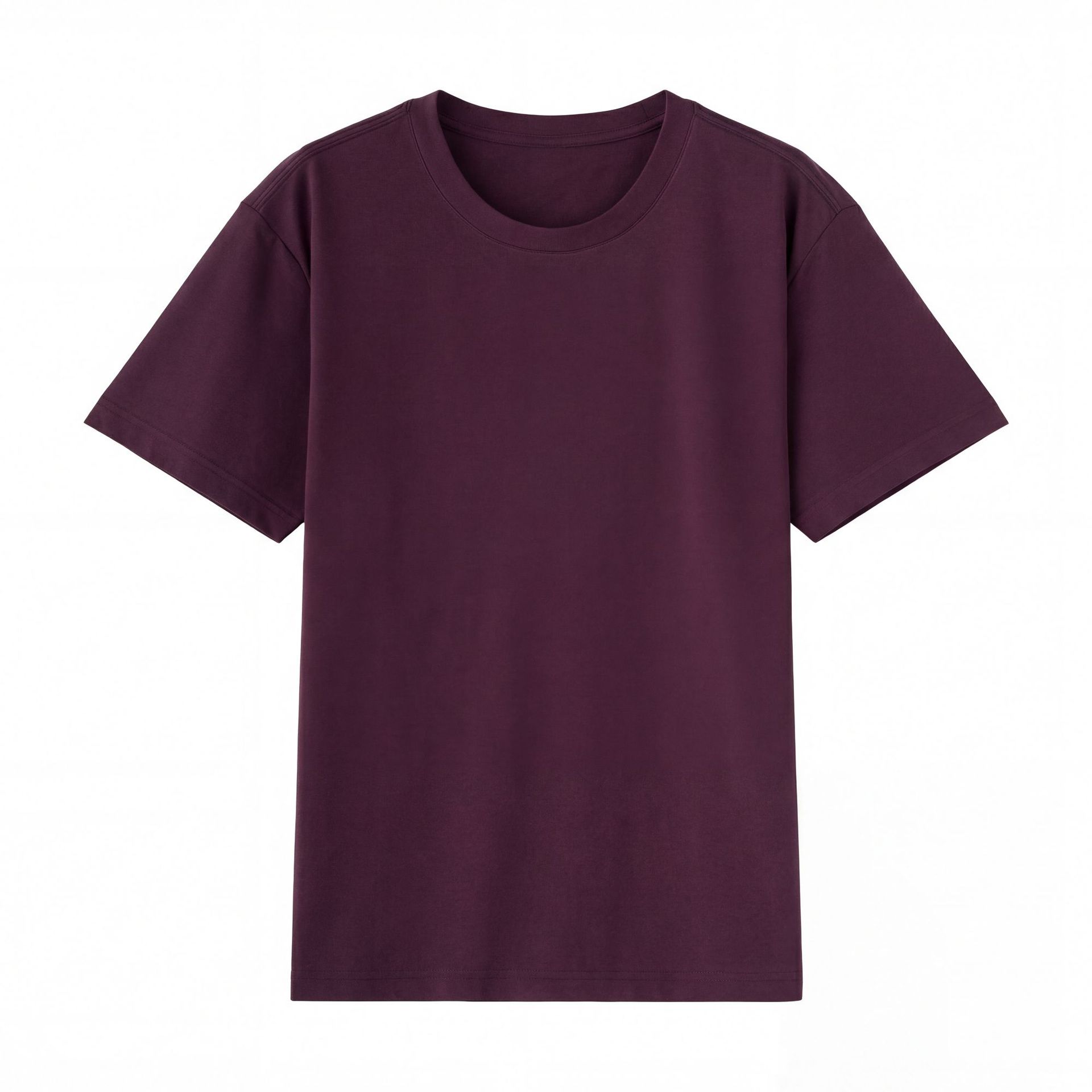 Camiseta de Manga Corta para Hombre de Algodón Transpirable y Antiarrugas para Ocio