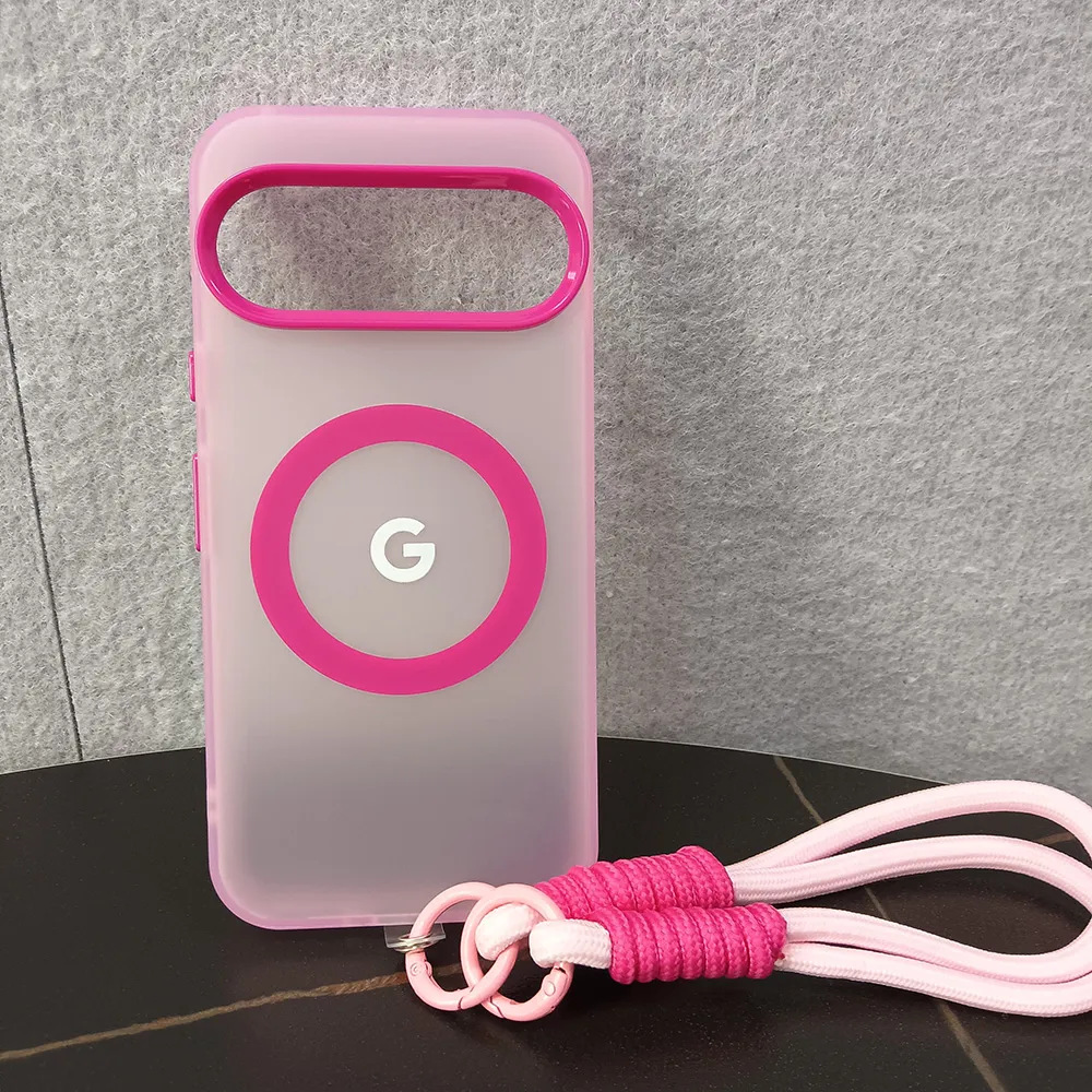 Pink [with a lane rope]