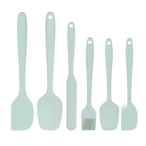 Baking tools Amazon cake cream spatula scraper dough whisk knife 6-piece set butter silicone scraper