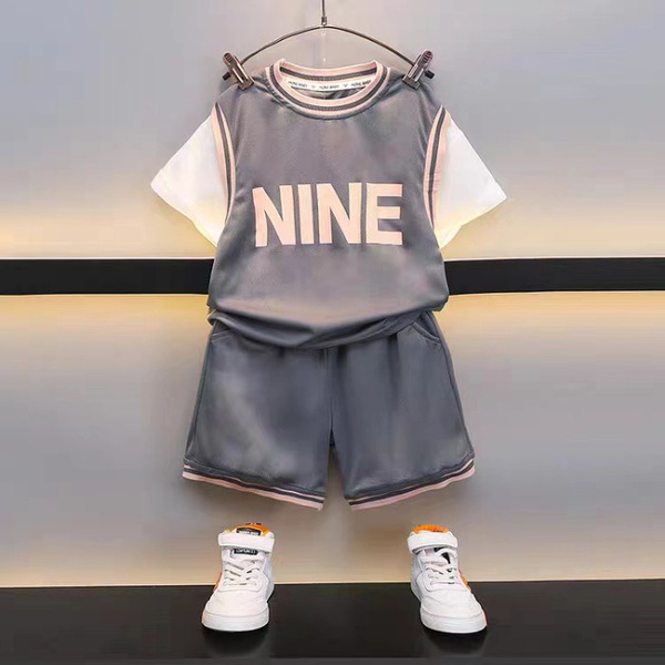 Quick dry basketball uniform for boys