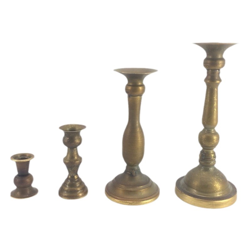 Candelabro de hierro de estilo europeo vintage vela taza Amazon vela taza decoración de la boda vela titular vela de la cena titular de la vela