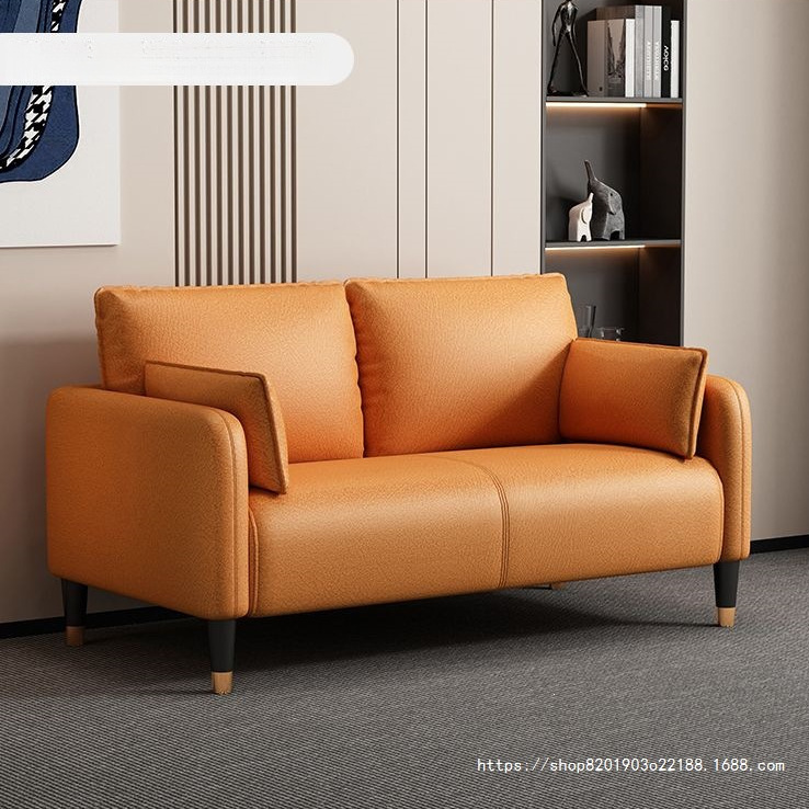 Tech Fabric Sofa for Living Room, Small Apartment, Simple Modern Style, Light Luxury Bedroom, Rental House, Double or Triple Seat, Clothing Store Tech Fabric Sofa for Living Room, Small Apartment, Simple Modern Style, Light Luxury Bedroom, Rental House, Double or Triple Seat, Clothing Store