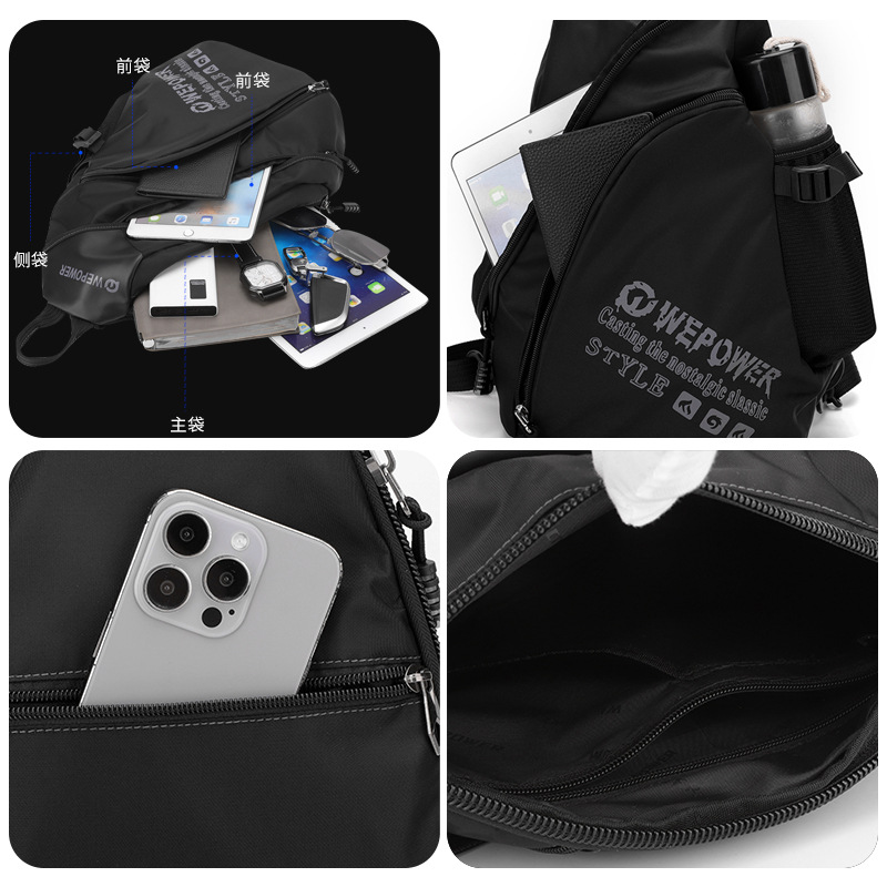 WEPOWER nuevo viaje al aire libre multifuncional mochila de hombro para hombres de gran capacidad mochila de hombro