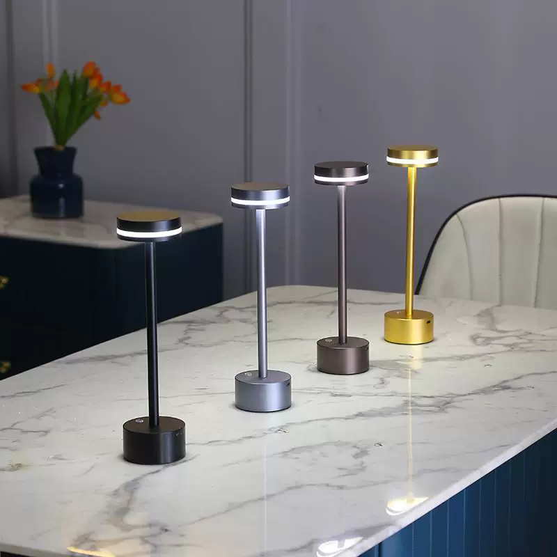 Scandinavian creative LED touch table lamp, atmospheric decorations, night light