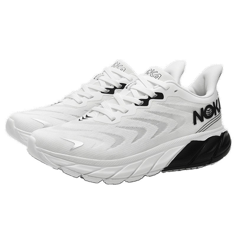 2025 nueva tendencia de moda transfronteriza al aire libre amortiguación ejercicio matutino sprint correr zapatos de moda zapatos ligeros y transpirables para caminar