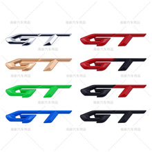 GT贴标 适用于现代起亚车身贴 新款改装立体金属贴