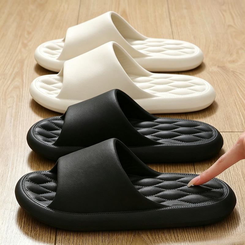 Wholesale from large supermarkets: Men's summer household quick-dry non-slip bathroom shower sandals and women's thick-soled slippers, direct from the manufacturer Wholesale from large supermarkets: Men's summer household quick-dry non-slip bathroom shower sandals and women's thick-soled slippers, direct from the manufacturer