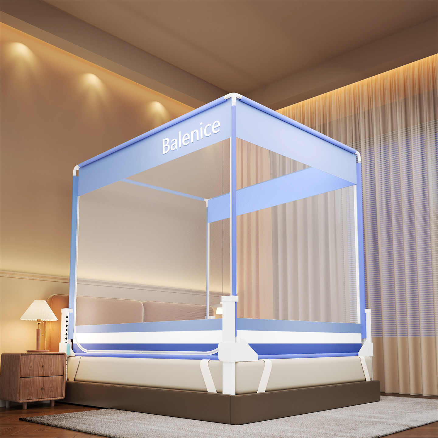 光年-蓝（全底三门） / 120cm*200cm*170cm适用一套（基础款）