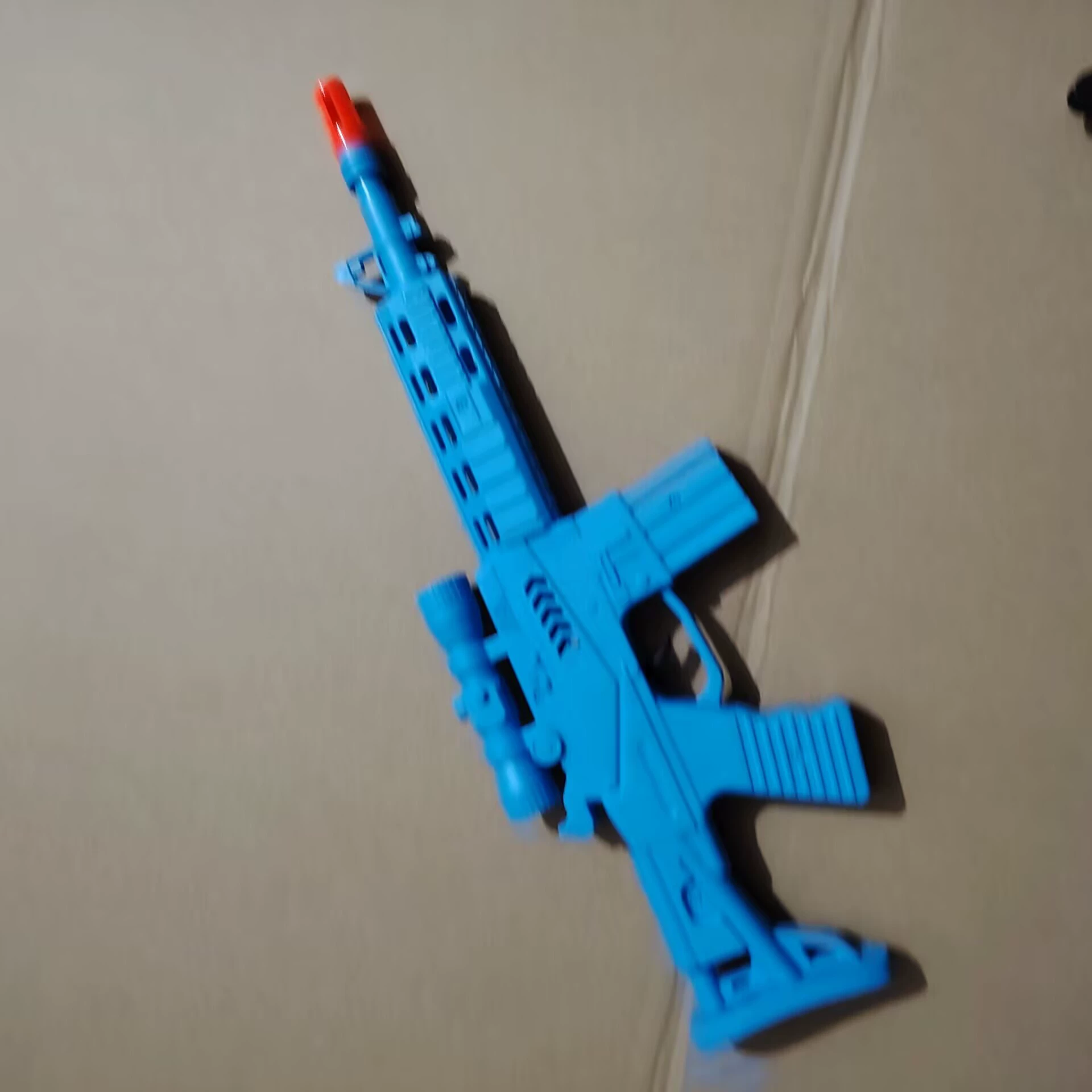 Gun model, toy, makes sounds