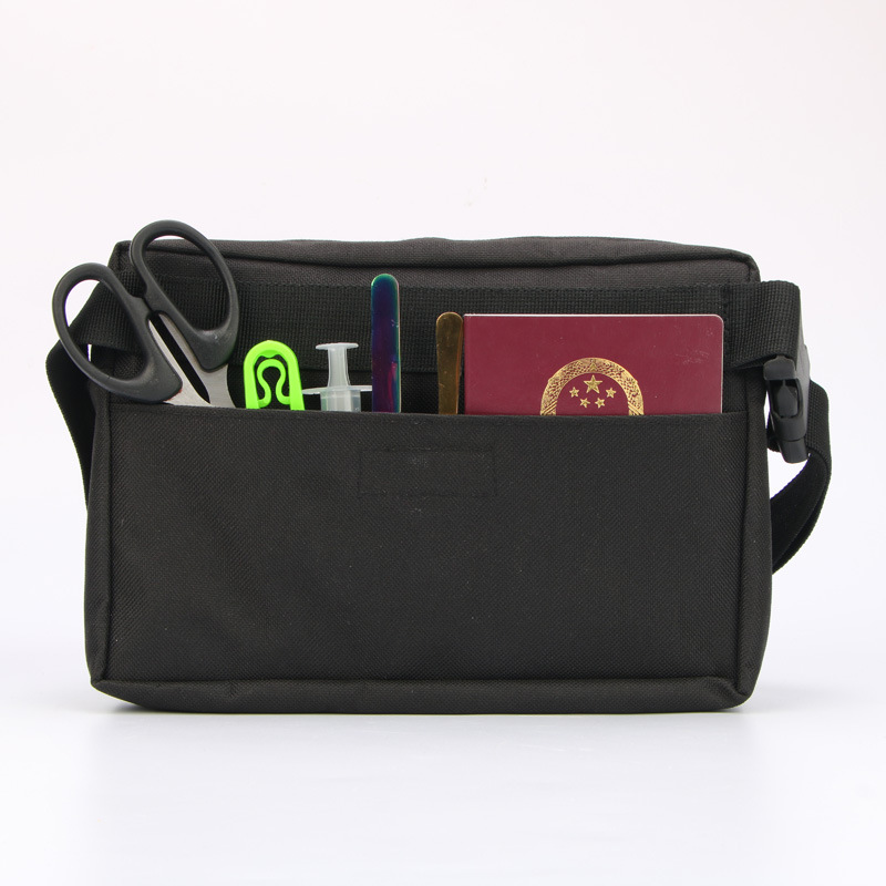 Herramienta de limpieza multifuncional bolsa de cintura Oxford tela médico electricista bolsa de cintura teléfono móvil mascota enfermera Kit