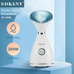SOKANY6980 face steamer beauty hydrating spray face steamer Nano Inoic Facial Steamer
