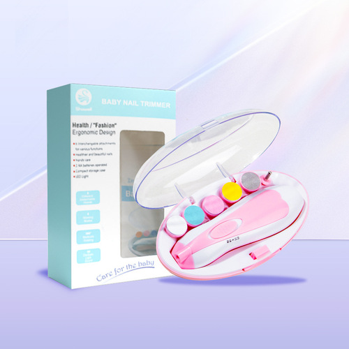 Baby nail polisher wholesale Newborn electric nail polisher Anti-pinch nail clipper nail clipper manufacturer
