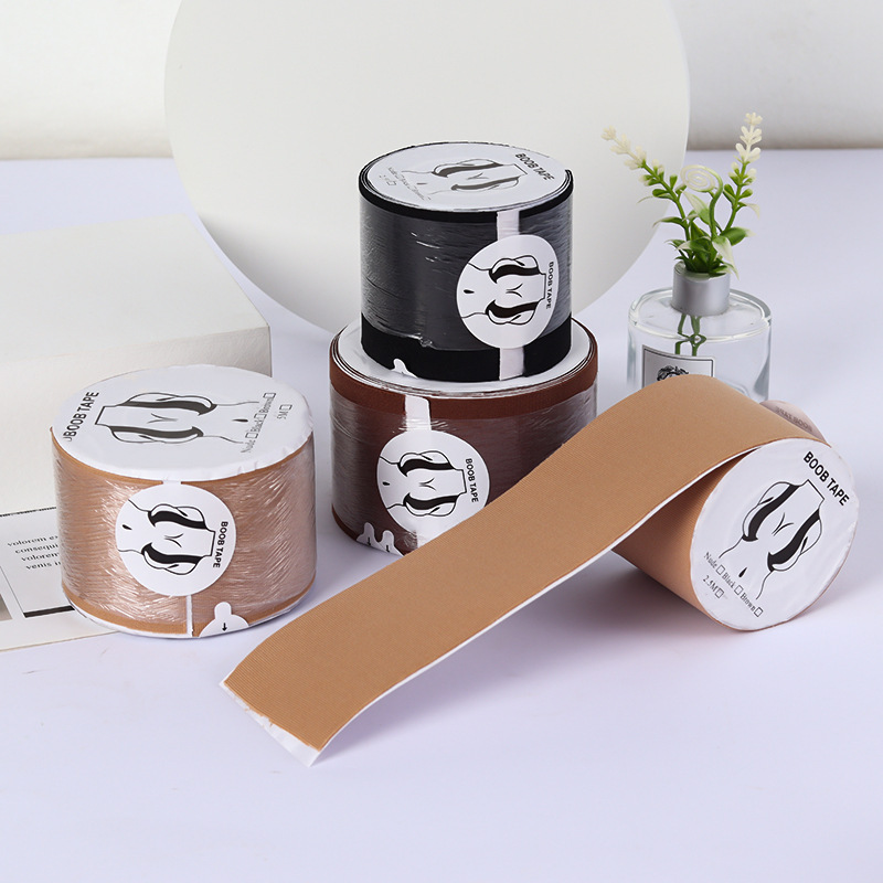 boobtape silicone lift cloth breast patch tape breast patch elastic free cut anti-bump breast lift patch cross-border