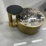 客厅圆形小户型家用石茶几