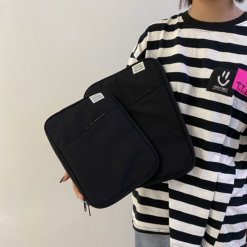 Fashionable Casual Korean-Style Japanese Fashion Computer Bag, Cartoon Simple Crossbody Bag, Stylish Tablet Protective Case Bag