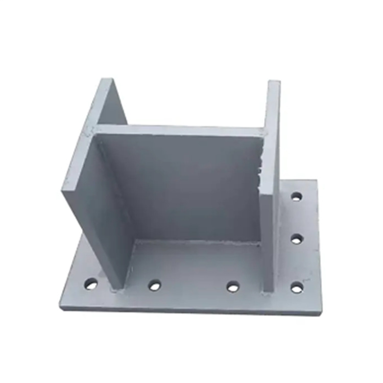 Fabricante fuente de piezas incrustadas viga de caída placa de base pre-rigida soldadura placa de acero incrustada al por mayor placa incrustada de pared cortina galvanizada