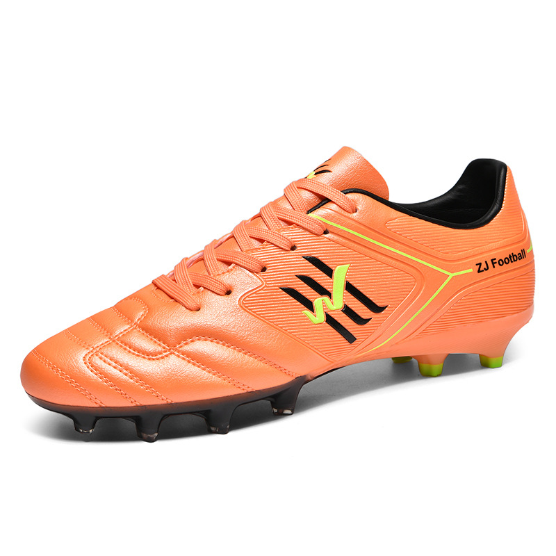 2025 nuevos zapatos de fútbol transfronterizos nuevos hombres y mujeres transfronterizos bajos clavos de moda césped antideslizante al por mayor juveniles